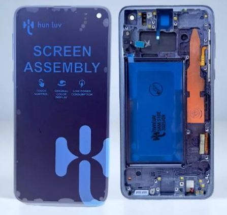 Pantalla Samsung S10E con Marco Original