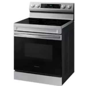 Estufa Eléctrica Samsung/ 30"/ de Vitrocerámica/ Gris
